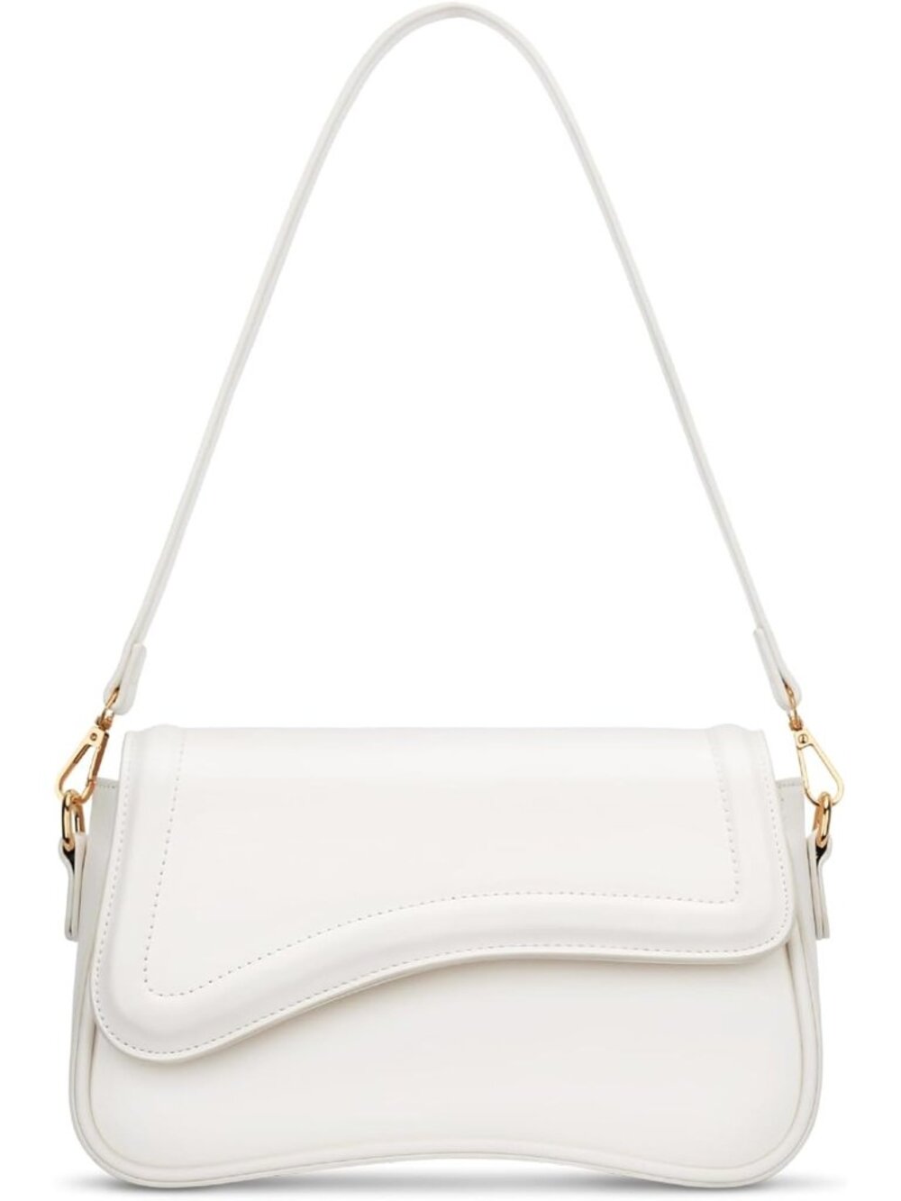 Women's Beige Small Clutch Purses Cute Hobo Imported Handbag Shoulder Bag